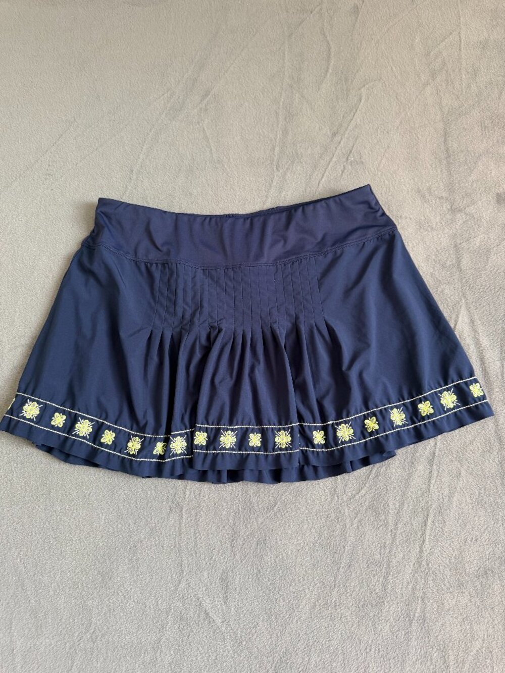 Lucky in Love EveryPlay XL Embroidered Flowers Tennis Pickleball Skort